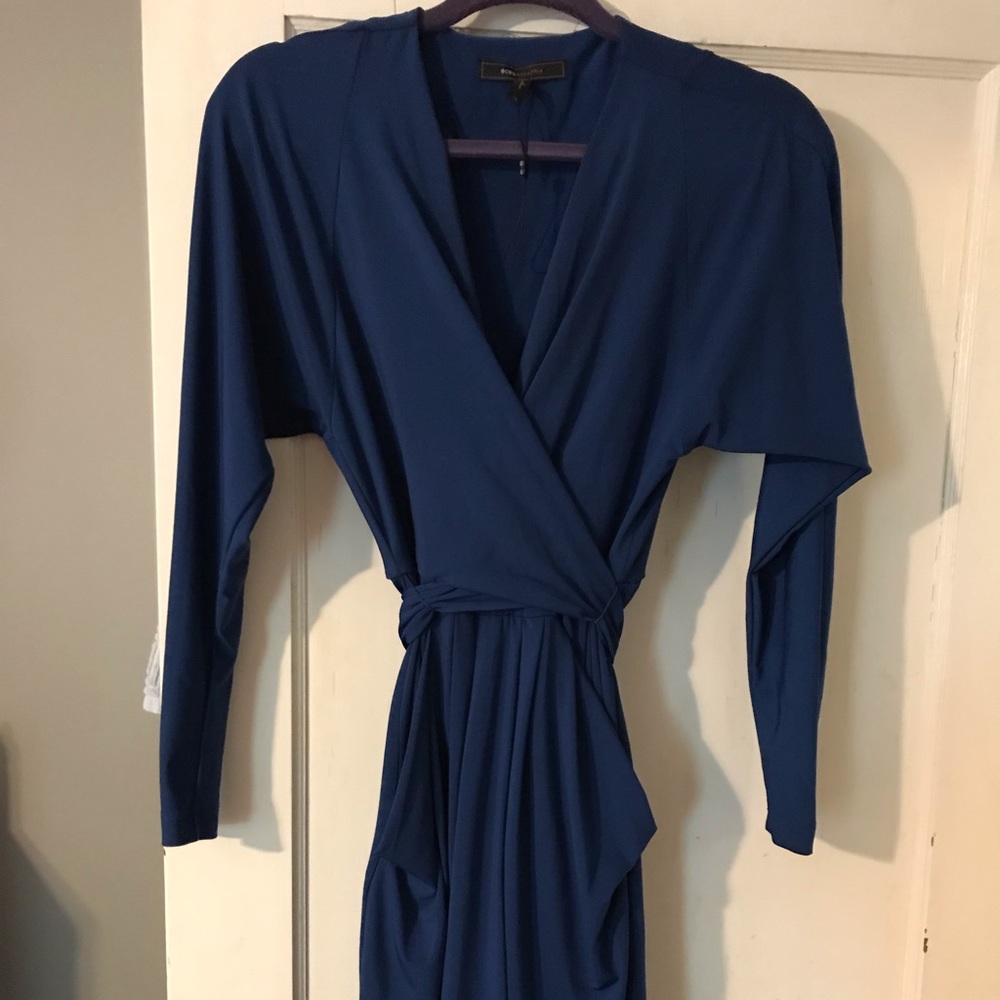 Bcbg Maxazria wrap dress with pockets